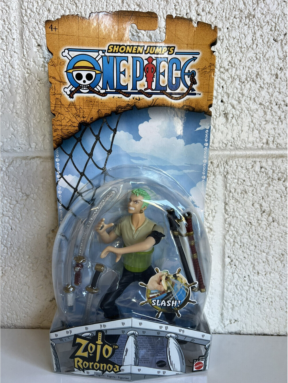 Shonen Jump’s One Piece Zoro Roronoa Action Figure NIB Anime Manga Sealed Toy